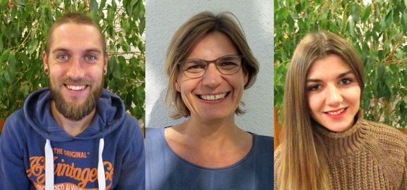 von links: Florian Förster, Heike Schröder und Corinna Merkert